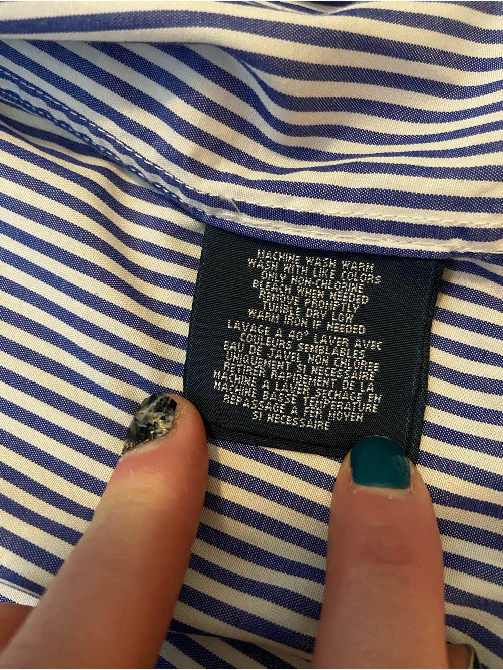 Boys Stripes Ralph Lauren Button-Down Shirt - Picture 3 of 9